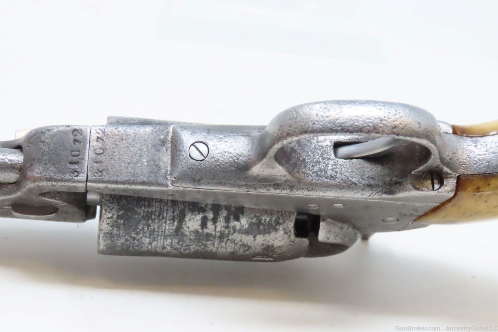 TURKISH Antique Period Copy of a COLT POCKET Revolver .35 Percussion-img-28