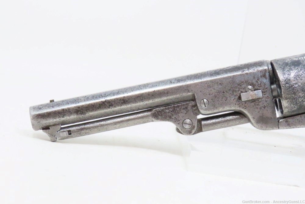 TURKISH Antique Period Copy of a COLT POCKET Revolver .35 Percussion-img-22