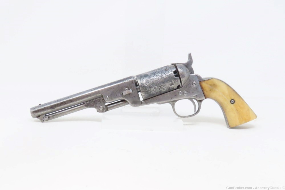 TURKISH Antique Period Copy of a COLT POCKET Revolver .35 Percussion-img-19