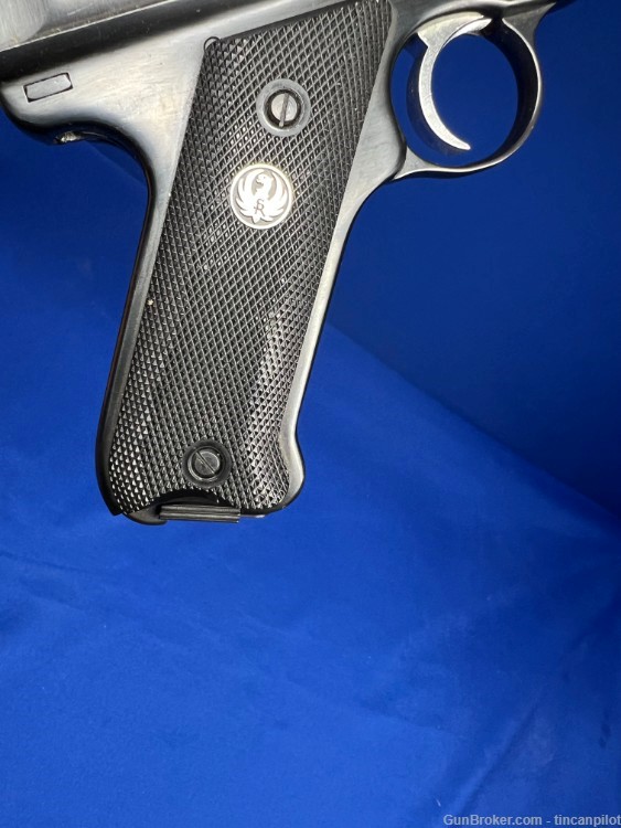 Ruger Mark II TARGET .22 LR Pistol No reserve Penny Auction -img-13