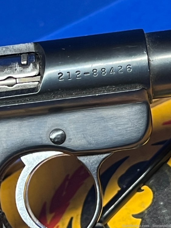 Ruger Mark II TARGET .22 LR Pistol No reserve Penny Auction -img-4