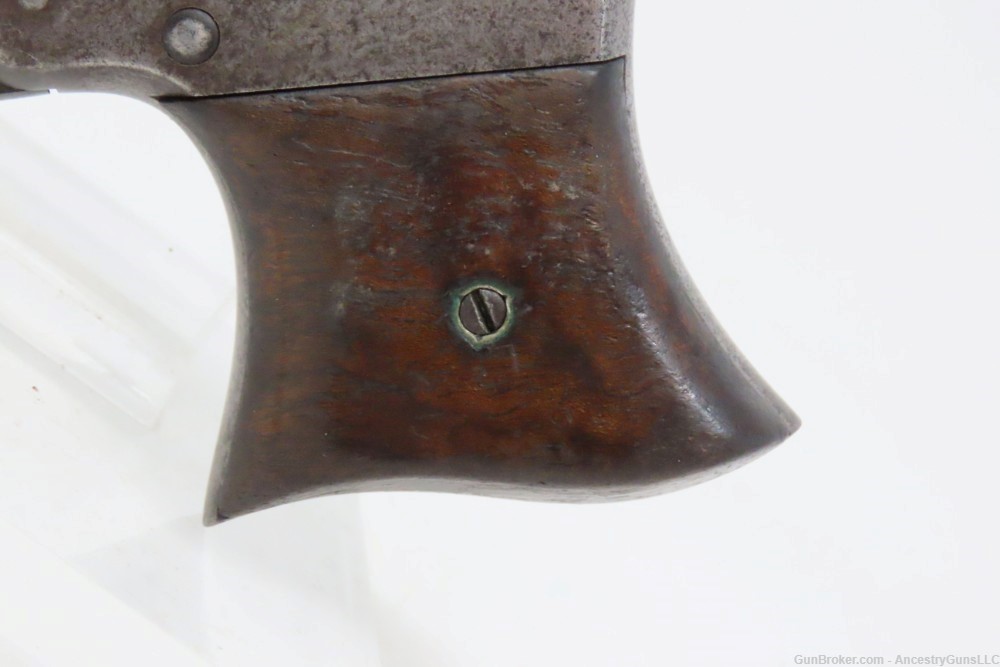 REMINGTON No. 3 Antique “SAW HANDLE” Vest Pocket .41 RF DERINGER Pistol    -img-2