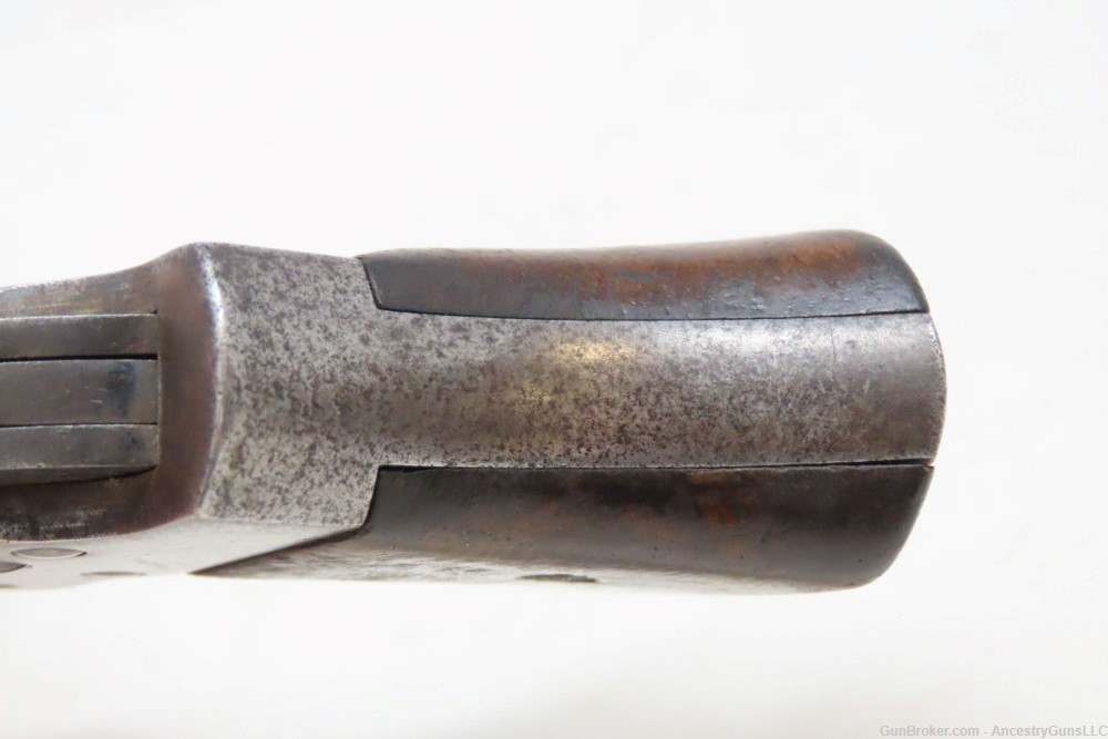 REMINGTON No. 3 Antique “SAW HANDLE” Vest Pocket .41 RF DERINGER Pistol    -img-5