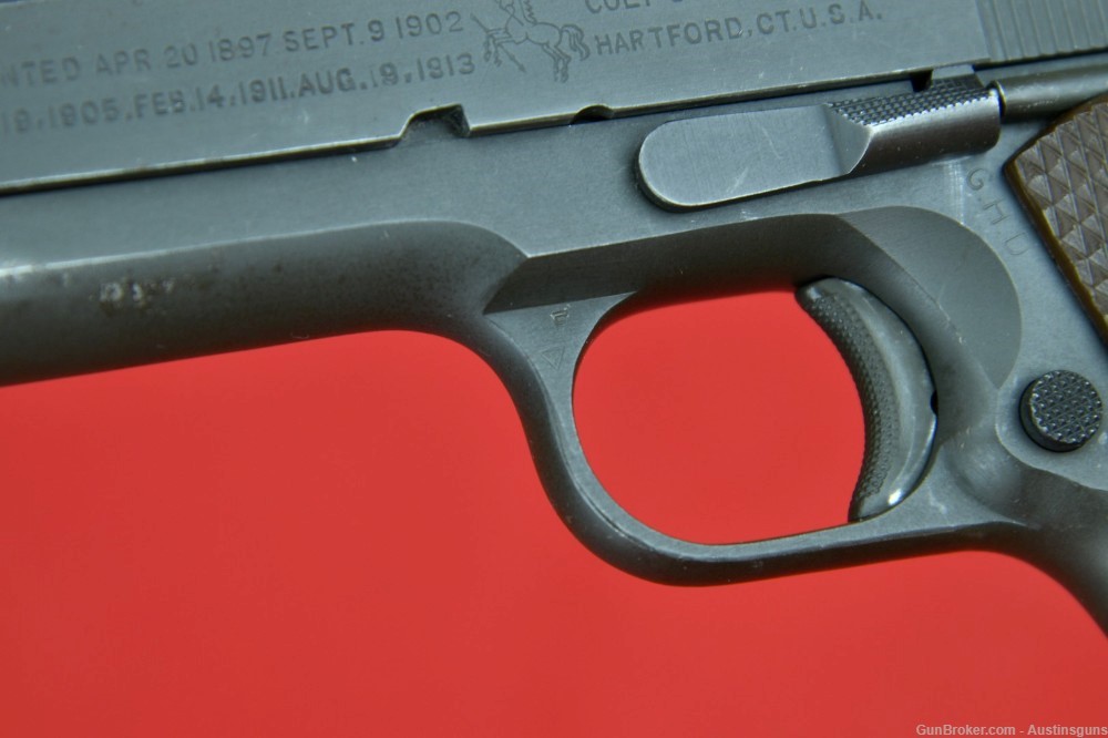 SHARP Colt Model 1911A1 - U.S. Issued - 1944 - *LEND-LEASE*-img-7