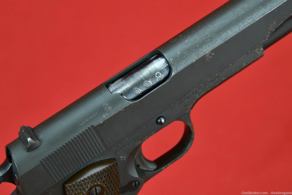 SHARP Colt Model 1911A1 - U.S. Issued - 1944 - *LEND-LEASE*-img-27