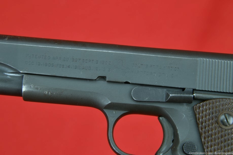 SHARP Colt Model 1911A1 - U.S. Issued - 1944 - *LEND-LEASE*-img-16