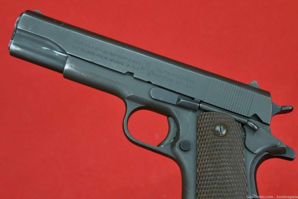 SHARP Colt Model 1911A1 - U.S. Issued - 1944 - *LEND-LEASE*-img-2