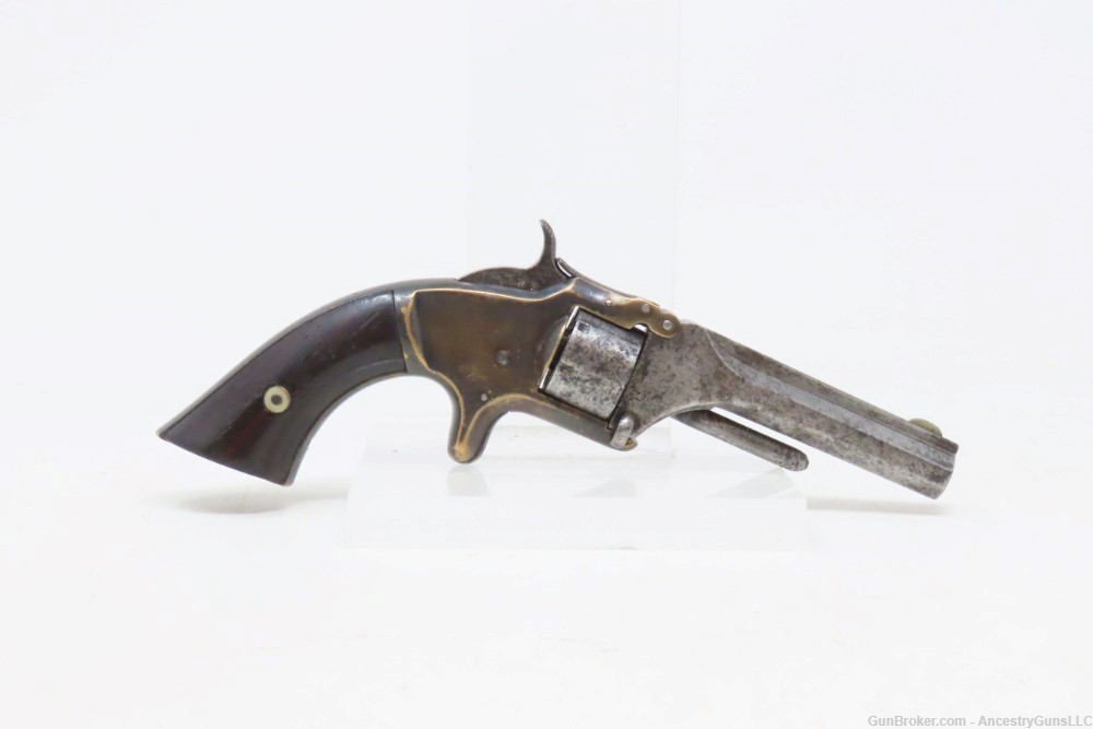 Antique CIVIL WAR Era SMITH & WESSON No. 1 2nd Issue Revolver “WILD WEST”  -img-13