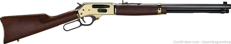 Henry Brass Side Gate H009BG .30-30 Lever Action Rifle 20" Barrel -img-1