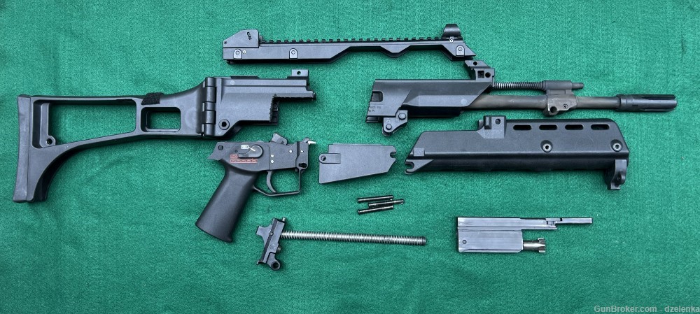 Heckler & Koch G36K Parts Kit 5.56MM 12.5" With Stub Side Folding Stock HK -img-9