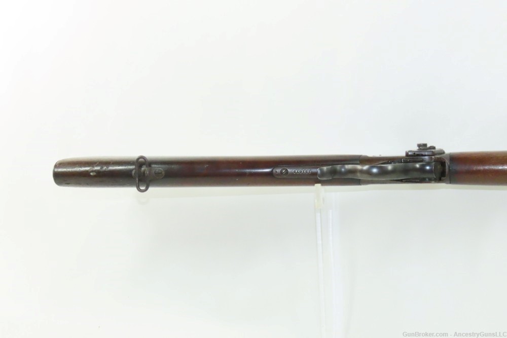 U.S. FLAMING BOMB Marked WINCHESTER M1885 .22 WINDER Training Musket C&R   -img-6