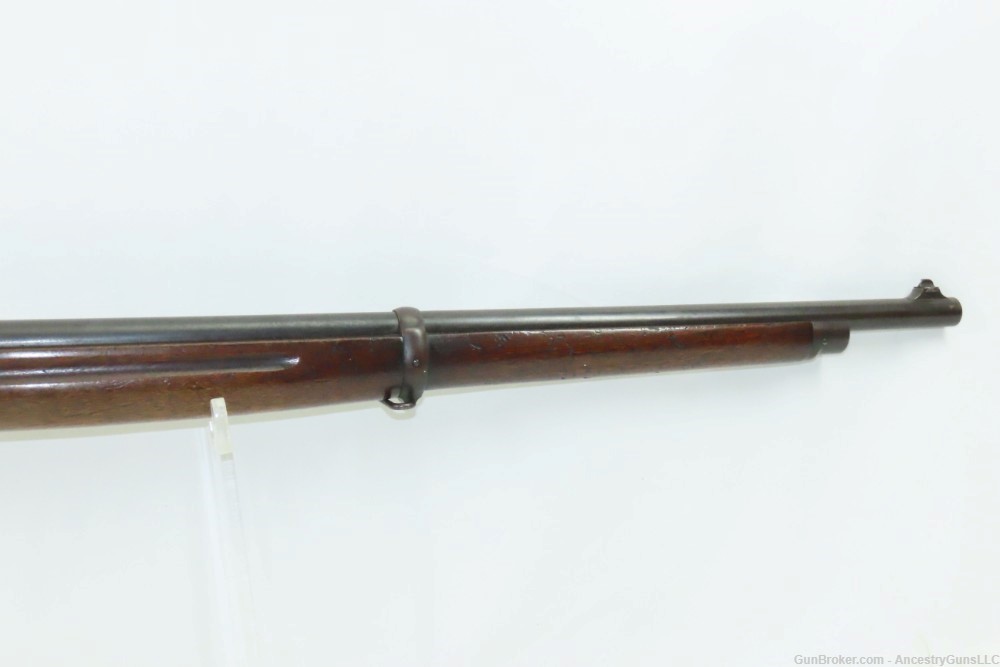 U.S. FLAMING BOMB Marked WINCHESTER M1885 .22 WINDER Training Musket C&R   -img-4