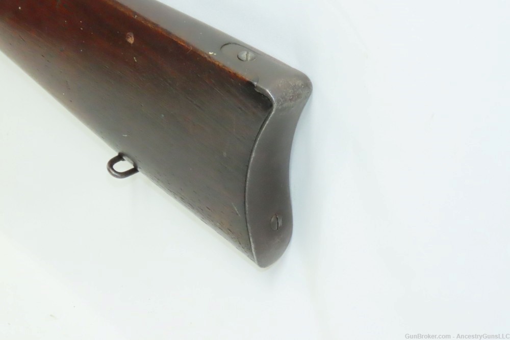 U.S. FLAMING BOMB Marked WINCHESTER M1885 .22 WINDER Training Musket C&R   -img-19