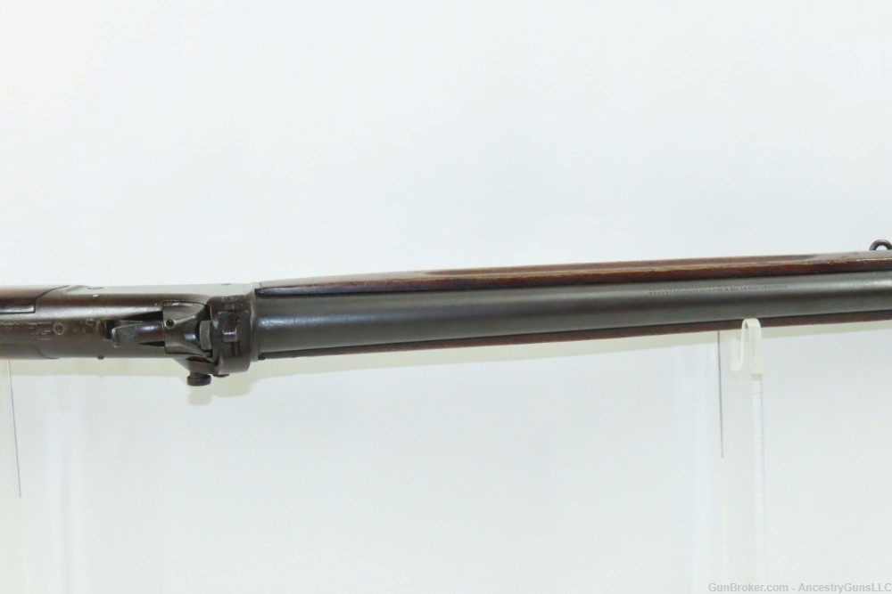 U.S. FLAMING BOMB Marked WINCHESTER M1885 .22 WINDER Training Musket C&R   -img-10