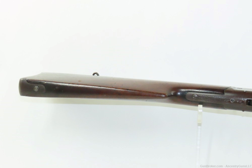 U.S. FLAMING BOMB Marked WINCHESTER M1885 .22 WINDER Training Musket C&R   -img-9