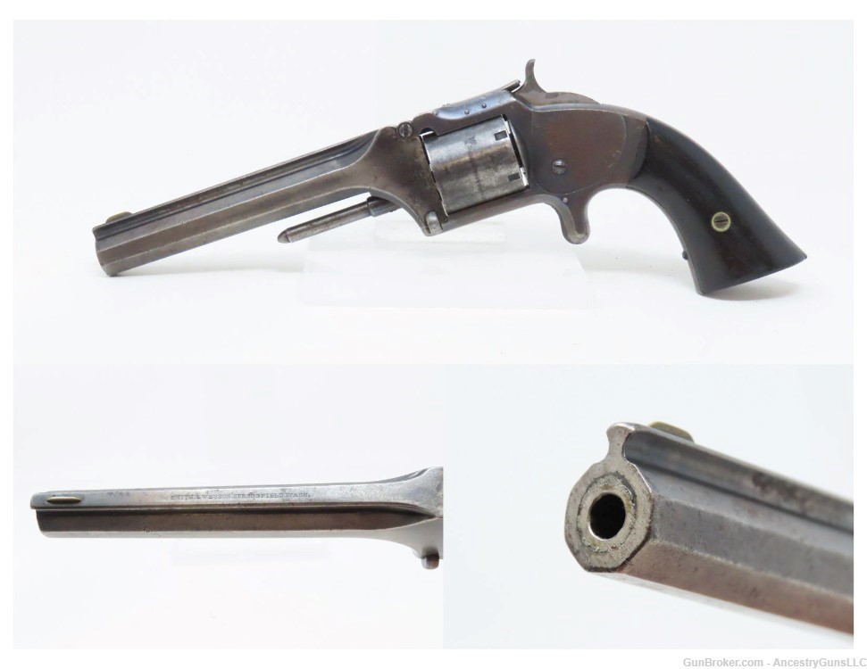 CIVIL WAR Antique SMITH & WESSON No. 2 “Old Army” .22 RF WILD BILL HICKOCK -img-0