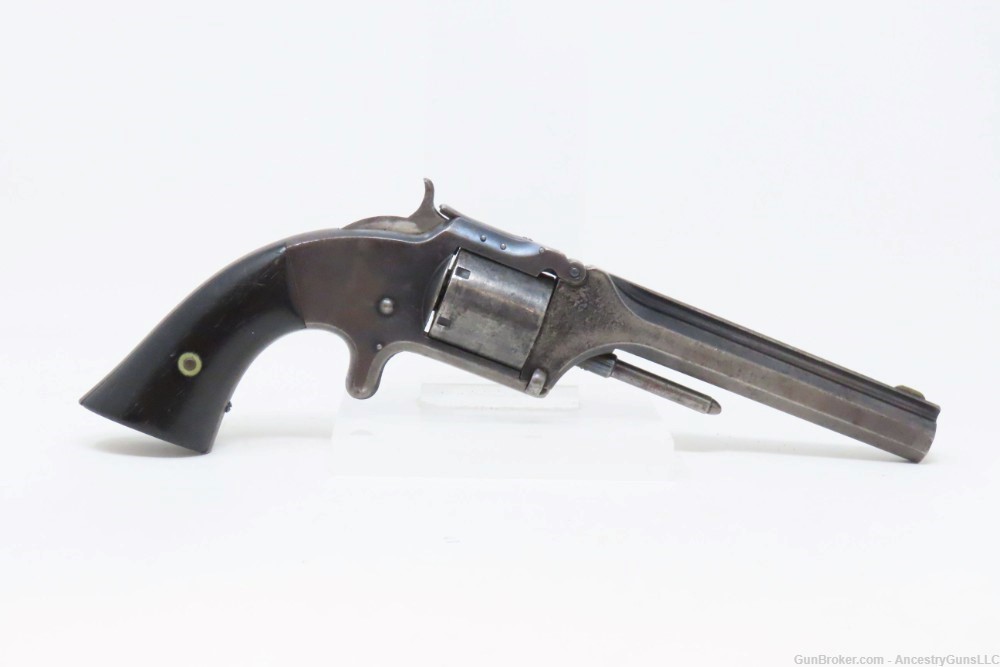 CIVIL WAR Antique SMITH & WESSON No. 2 “Old Army” .22 RF WILD BILL HICKOCK -img-13