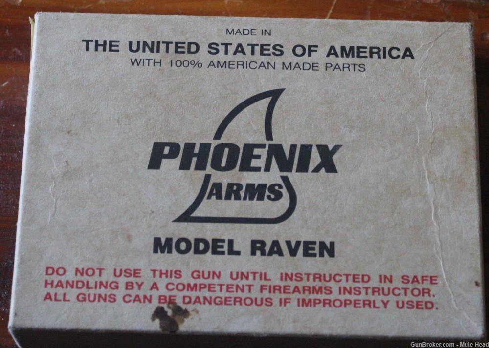 Phoenix Arms Raven .25 ACP-img-2