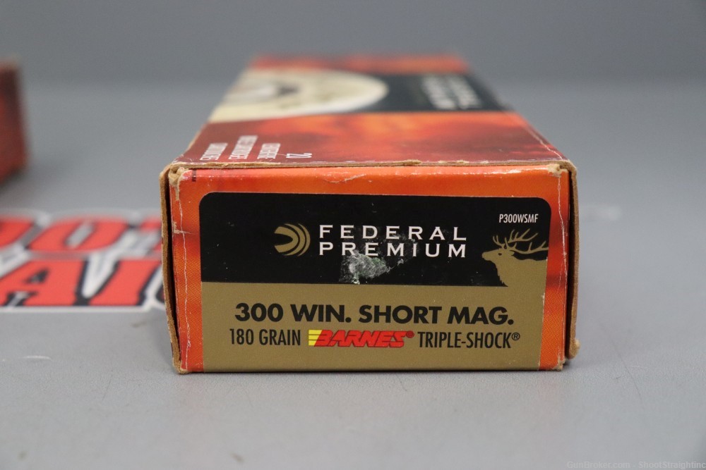 Lot o' 29 Rounds of Federal Vital-Shok .300WSM 180gr Ammunition -img-5