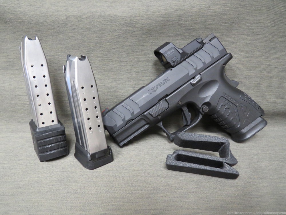 Springfield Armory XD-M Elite 9mm Compact OSP Pistol 3.8" w/ Hex Dragonfly-img-0