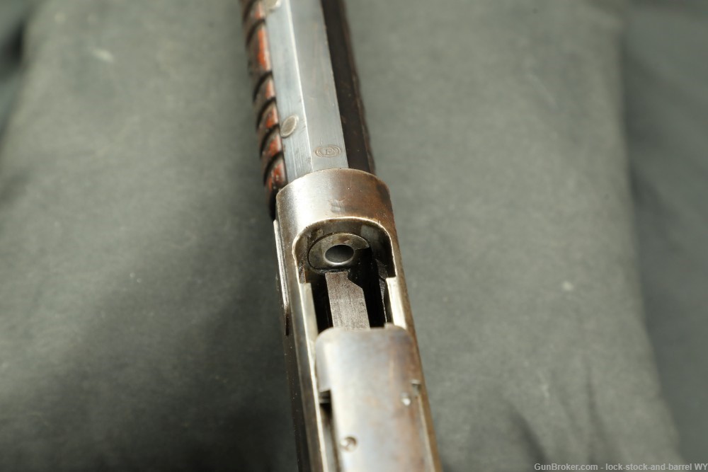 Winchester Model 1890 2nd Model Takedown 24" .22 WRF Pump Rifle, 1903 C&R-img-23