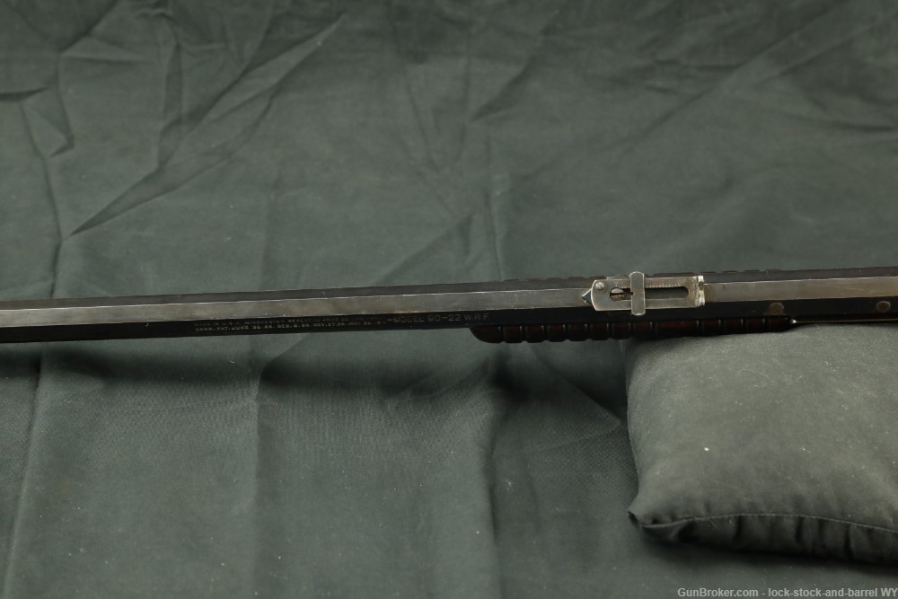 Winchester Model 1890 2nd Model Takedown 24" .22 WRF Pump Rifle, 1903 C&R-img-13