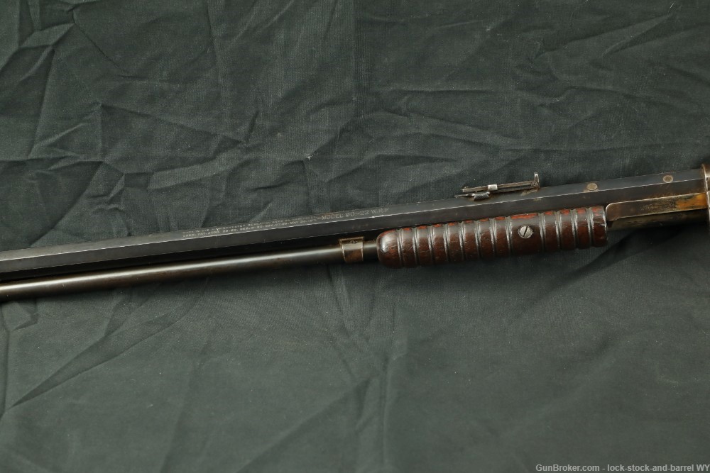 Winchester Model 1890 2nd Model Takedown 24" .22 WRF Pump Rifle, 1903 C&R-img-9
