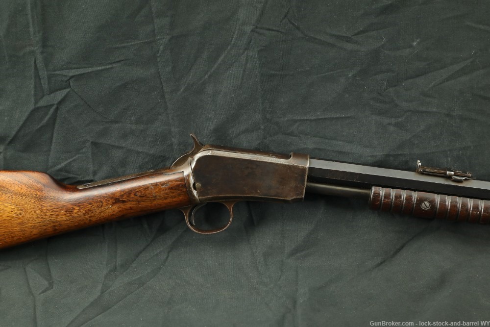 Winchester Model 1890 2nd Model Takedown 24" .22 WRF Pump Rifle, 1903 C&R-img-4