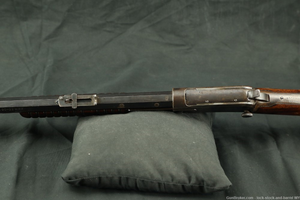 Winchester Model 1890 2nd Model Takedown 24" .22 WRF Pump Rifle, 1903 C&R-img-14