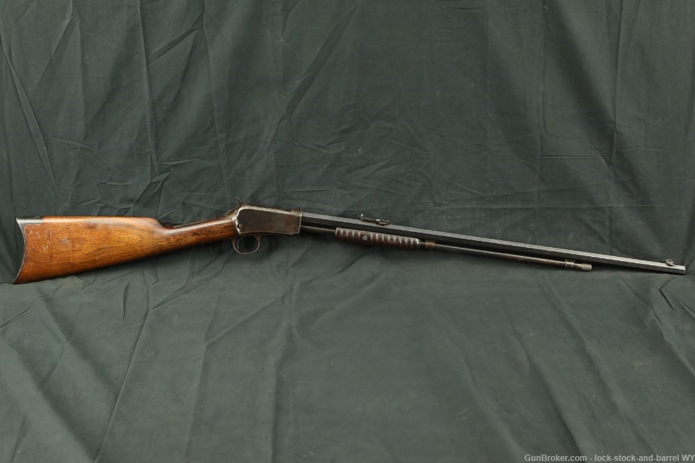 Winchester Model 1890 2nd Model Takedown 24" .22 WRF Pump Rifle, 1903 C&R-img-2