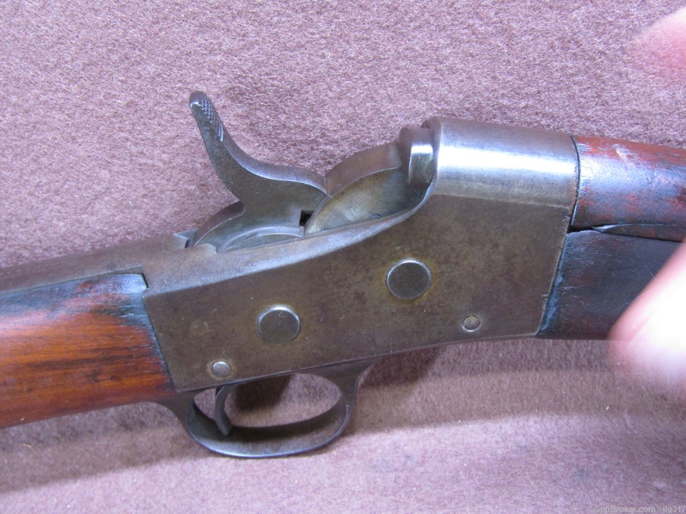 Remington 1902 7 mm Single Shot Rolling Block Rifle C&R Okay -img-11