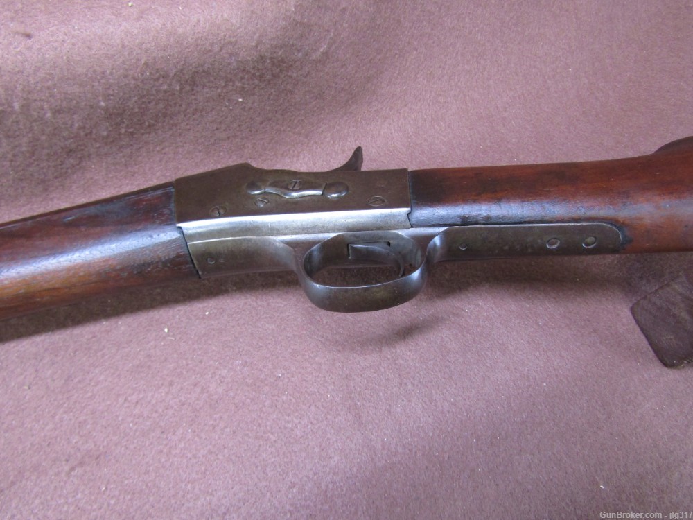 Remington 1902 7 mm Single Shot Rolling Block Rifle C&R Okay -img-26