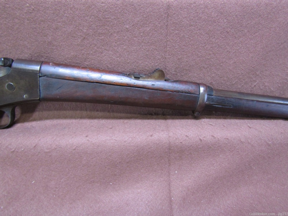 Remington 1902 7 mm Single Shot Rolling Block Rifle C&R Okay -img-2