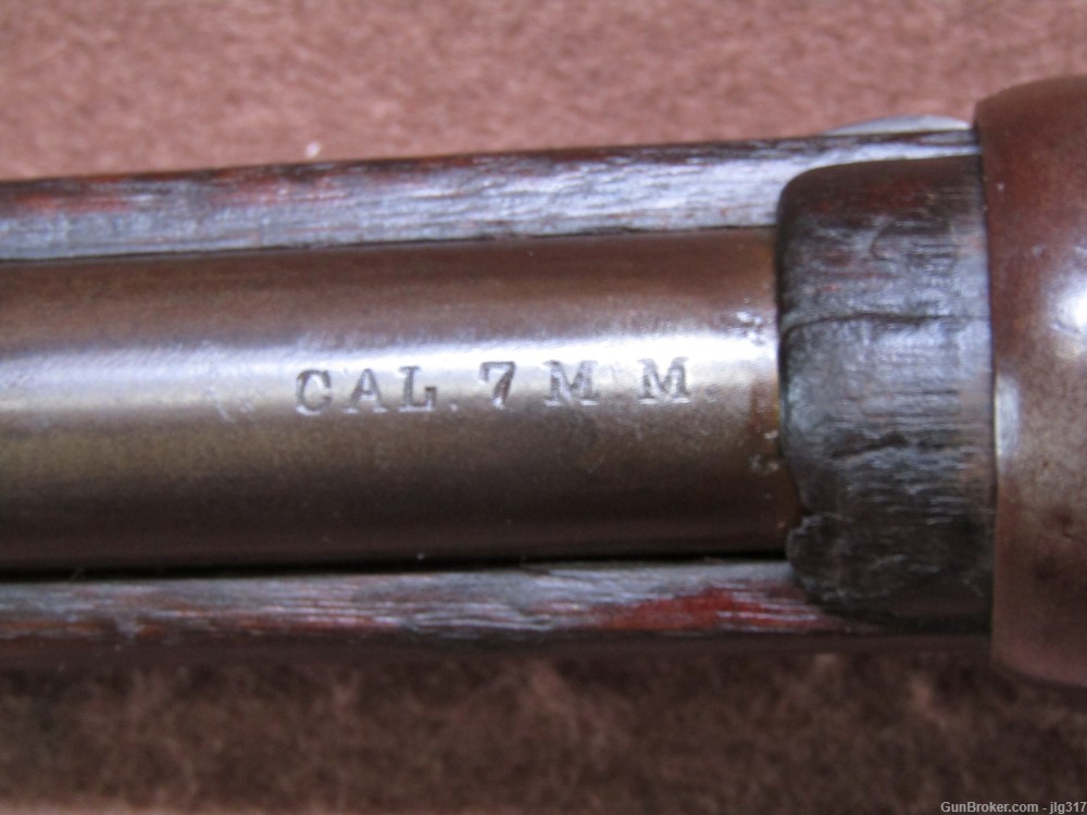 Remington 1902 7 mm Single Shot Rolling Block Rifle C&R Okay -img-25