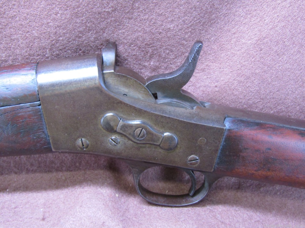 Remington 1902 7 mm Single Shot Rolling Block Rifle C&R Okay -img-23