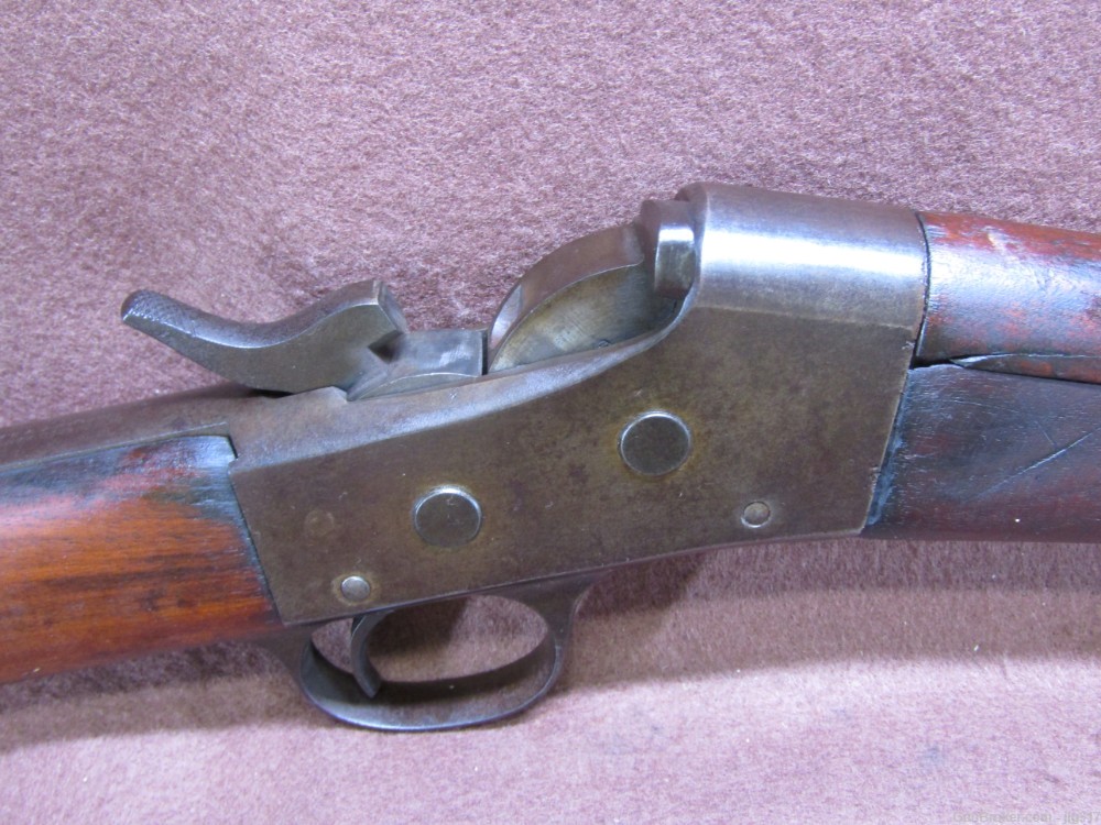 Remington 1902 7 mm Single Shot Rolling Block Rifle C&R Okay -img-12