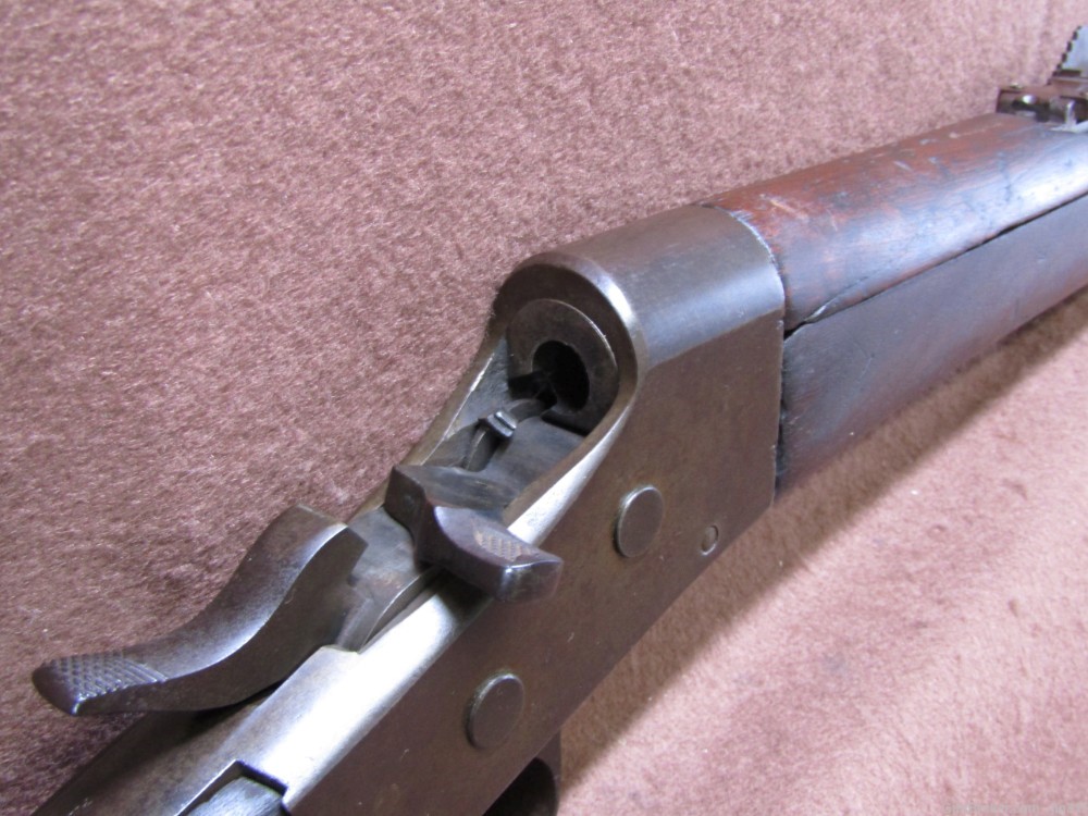 Remington 1902 7 mm Single Shot Rolling Block Rifle C&R Okay -img-14