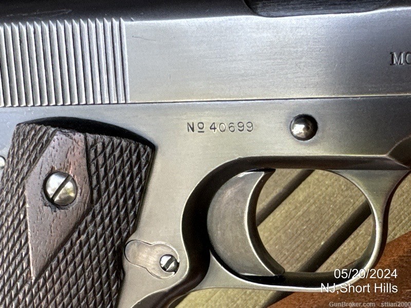 1913 5-Digit SN Colt US Navy 1911 US Property 45 ACP-img-5