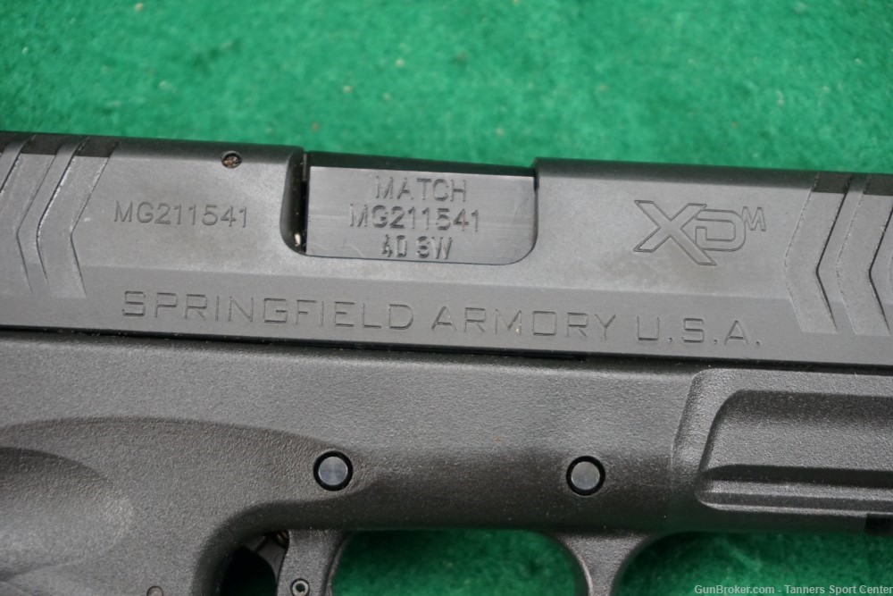 Springfield XDM XD M Compact 40 40s&w 3.8"  w/ Gear Up Kit No Reserve-img-14