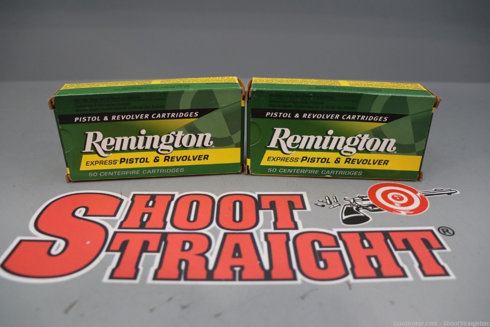 Lot o' 99 Rounds of Remington Express .38 Short Colt Lead RN 125gr Ammuniti-img-0