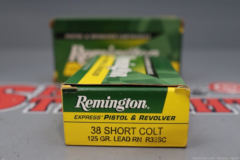 Lot o' 99 Rounds of Remington Express .38 Short Colt Lead RN 125gr Ammuniti-img-2