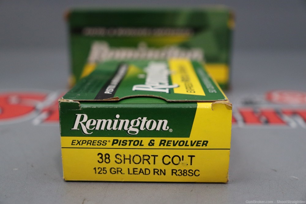 Lot o' 99 Rounds of Remington Express .38 Short Colt Lead RN 125gr Ammuniti-img-4