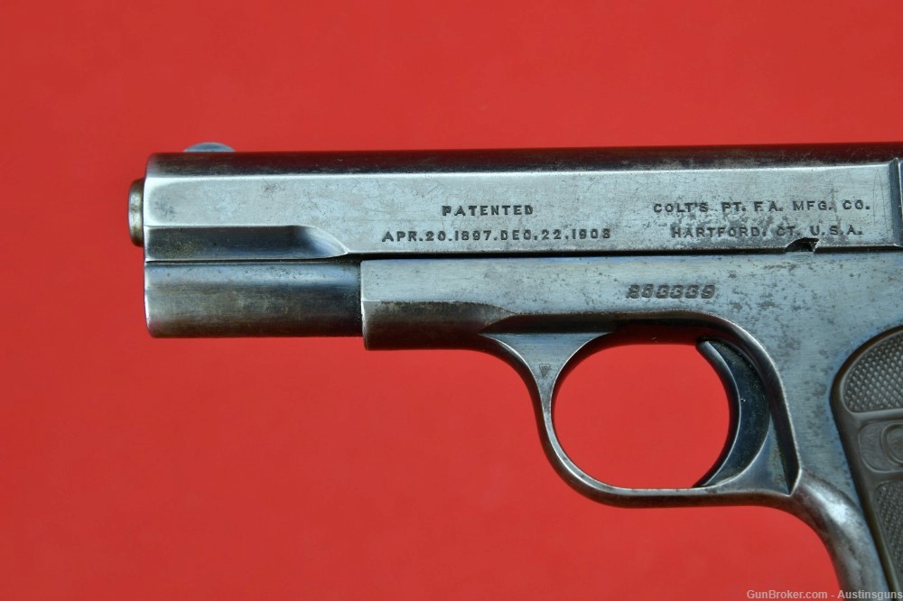 SHARP WW1 Era Colt Model 1903 Hammerless Pistol - .32 ACP-img-5