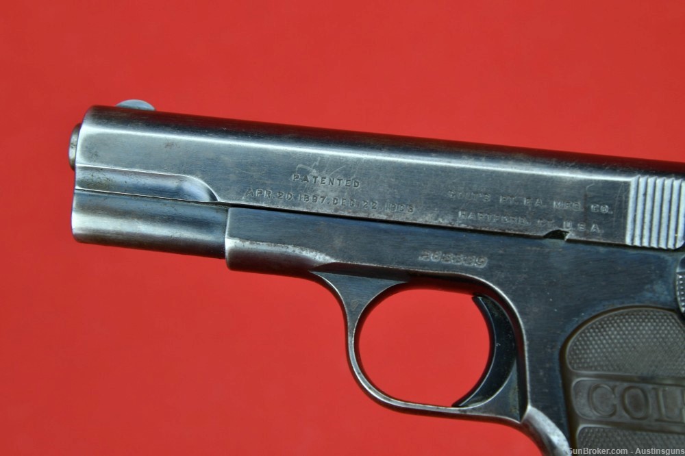 SHARP WW1 Era Colt Model 1903 Hammerless Pistol - .32 ACP-img-4