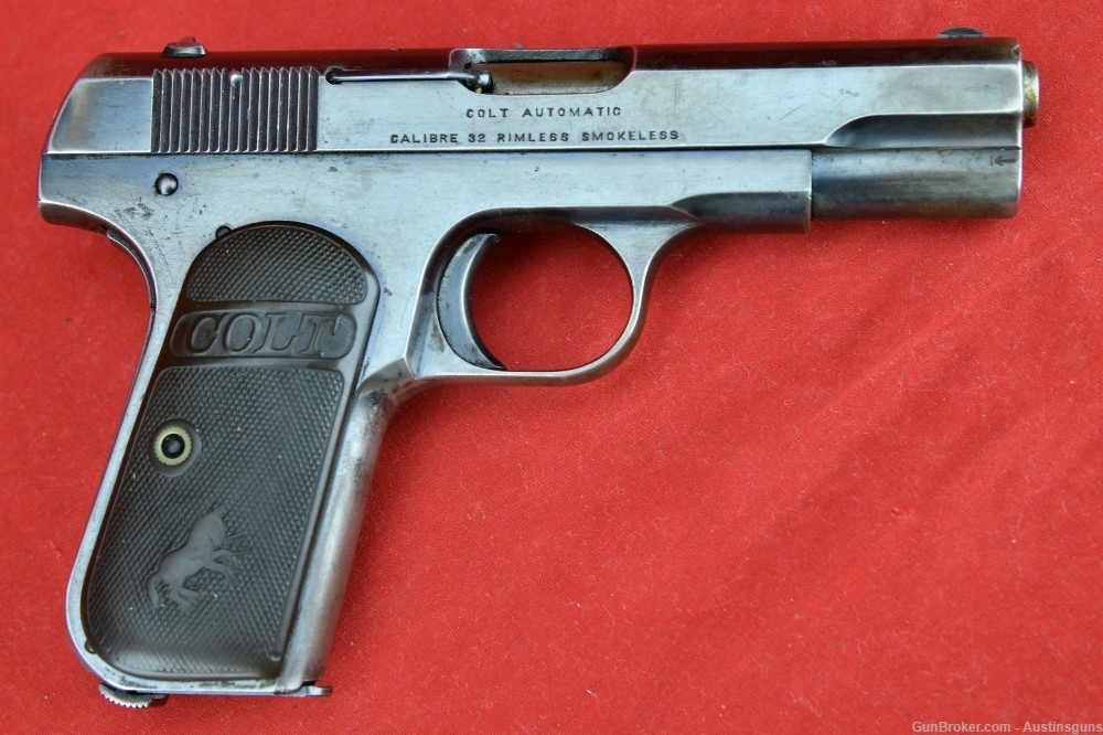 SHARP WW1 Era Colt Model 1903 Hammerless Pistol - .32 ACP-img-1
