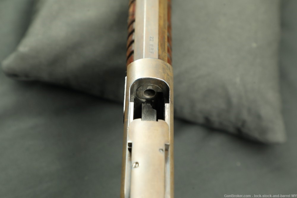 Winchester Model 1890 2nd Model Takedown 24" .22 WRF Pump Rifle, 1905 C&R-img-24