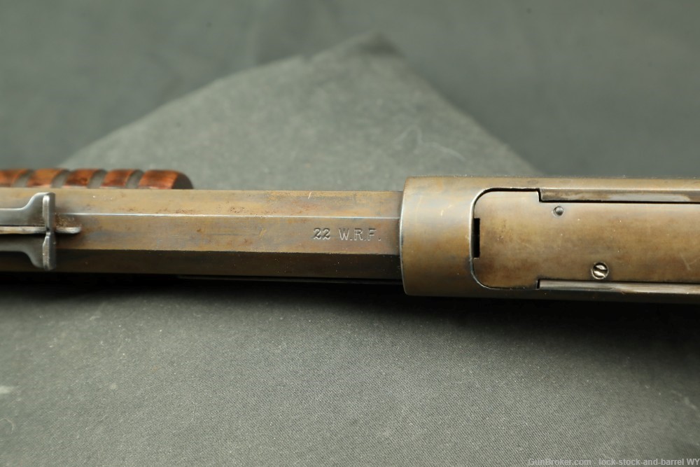 Winchester Model 1890 2nd Model Takedown 24" .22 WRF Pump Rifle, 1905 C&R-img-26