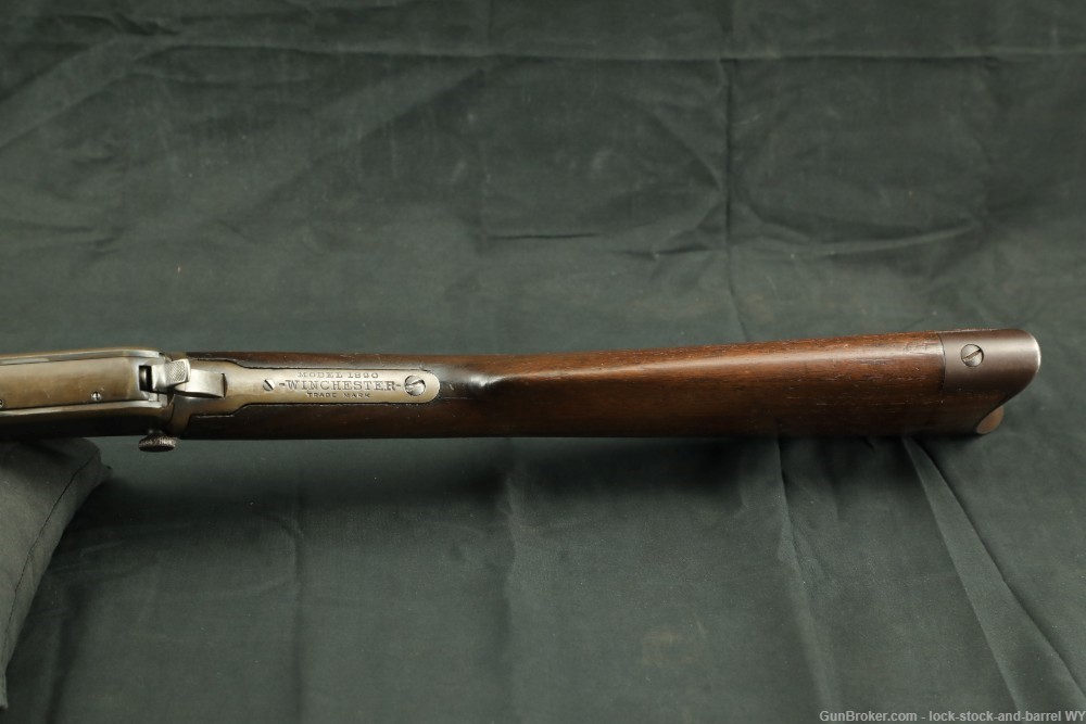 Winchester Model 1890 2nd Model Takedown 24" .22 WRF Pump Rifle, 1905 C&R-img-16