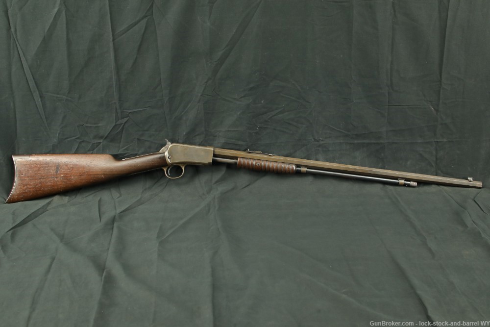 Winchester Model 1890 2nd Model Takedown 24" .22 WRF Pump Rifle, 1905 C&R-img-2