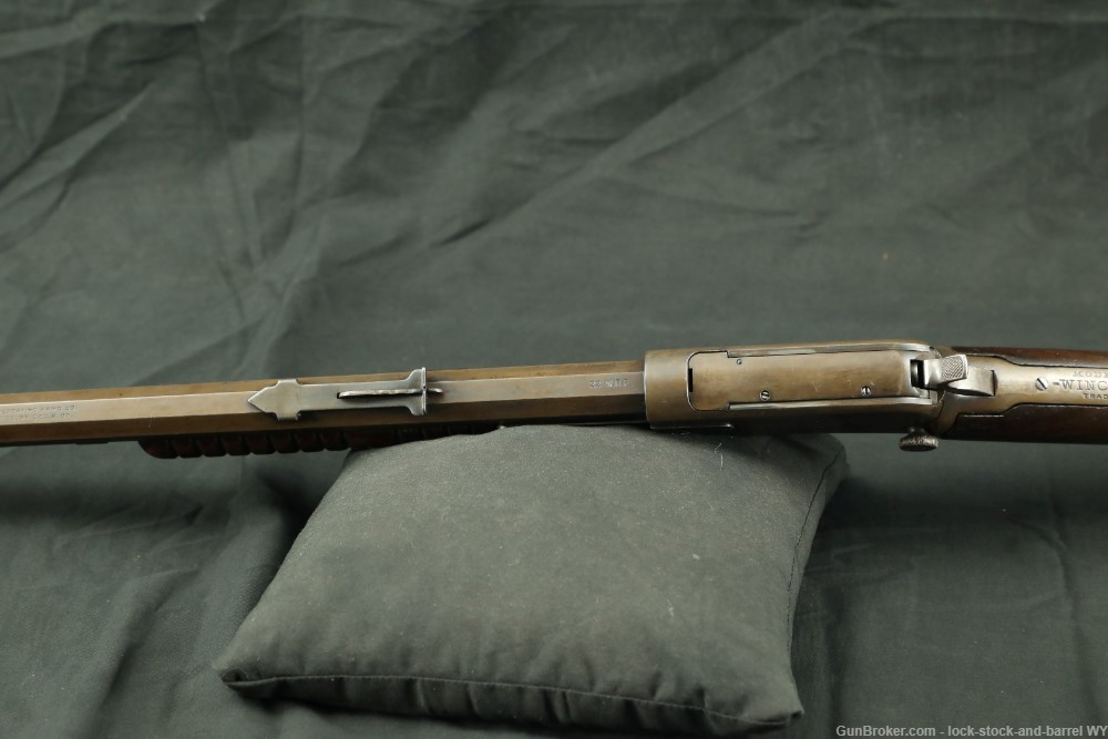Winchester Model 1890 2nd Model Takedown 24" .22 WRF Pump Rifle, 1905 C&R-img-15
